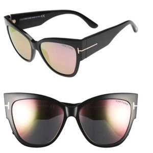 😎 Anoushka 57mm Gradient Cat Eye Sunglasses